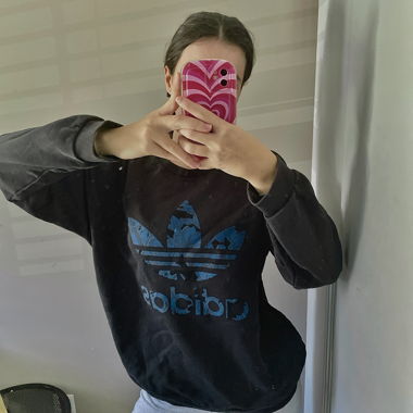 Adidas sweater with logo