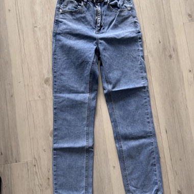 Jeans blu vita alta