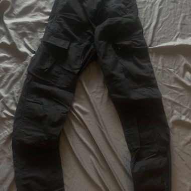 Pantalone cargo nero