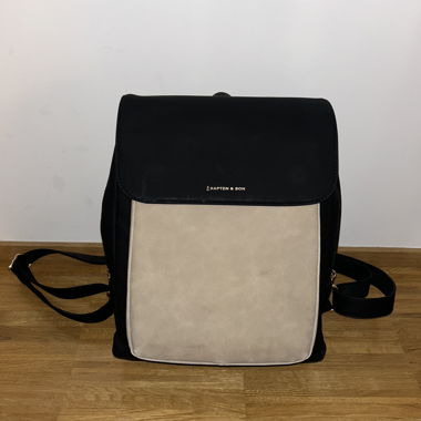 Zaino Kapten & Son nero-beige