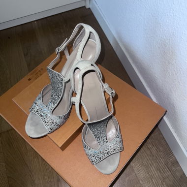 Escarpins en cuir véritable