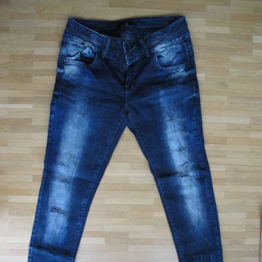 Jeanshose Dunkelblau von LTB, Extra Skinny