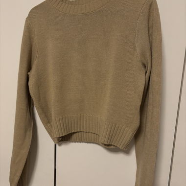 High-waist sweater