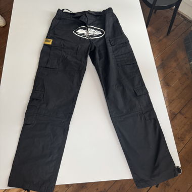 Pantalons cargo Corteiz noirs