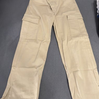 Pantaloni cargo beige