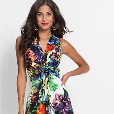 Robe fleuries Bon Prix 