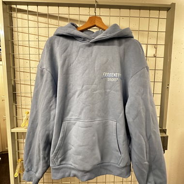 Felpa con cappuccio Urban Classics Frauenfeld Snipes blu chiaro L