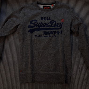 Felpa Superdry grigia