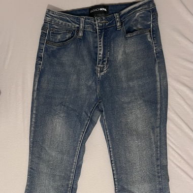 Jeans flared, fashion nova