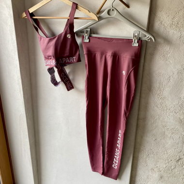 Schönes Sportset in Rosé von Oceansapart, Grösse XS