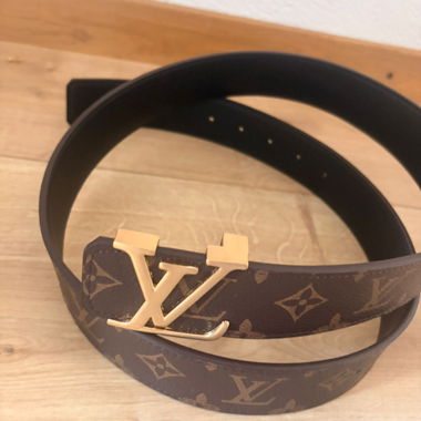 Ceinture Louis Vuitton Monogram marron