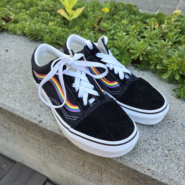 original vans rainbow/pride edition