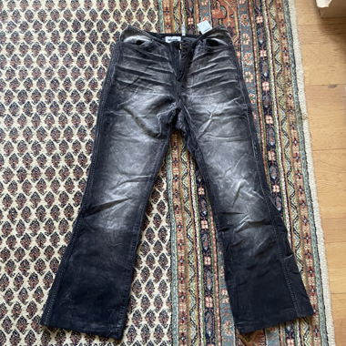 Weekday Schlagjeans schwarz Grösse 38