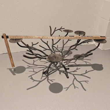 Metall-Kerzenhalter Baum