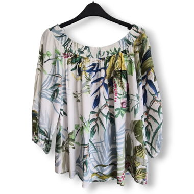 Blouse Desigual taille L, épaules dénudées