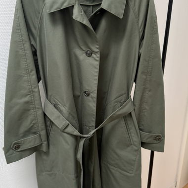 Trenchcoat verde Comptoir des cotonniers