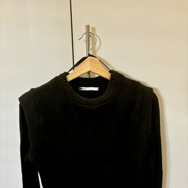 ONLY Crew Neck Knit Rib Pullover 