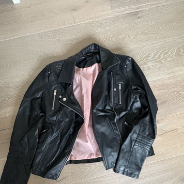 Lederjacke (Kunstleder)