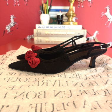 Kitten-Heels avec détail floral