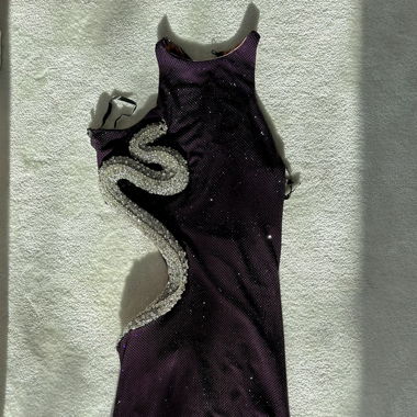 PHILIPP PLEIN Swarovski snake dress 