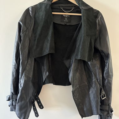 Veste en cuir PEPE JEANS 