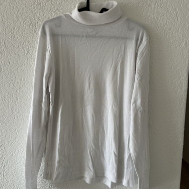 White Turtleneck Sweater