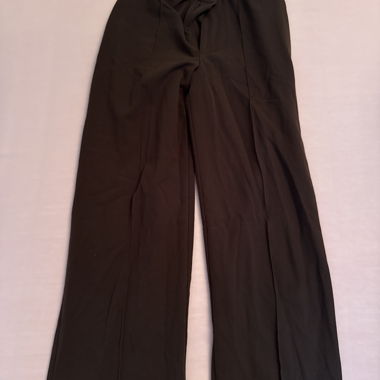 Pantalon en tissu marron