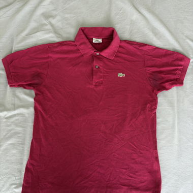 Polo Lacoste rouge S