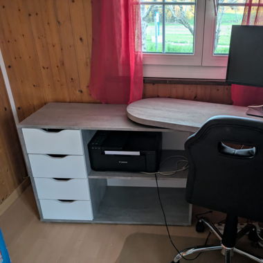 Bureau modulable 
