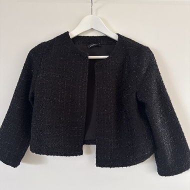 Black Boucle Jacket