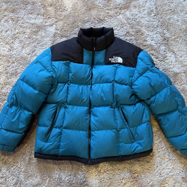 Piumino The North Face blu/nero