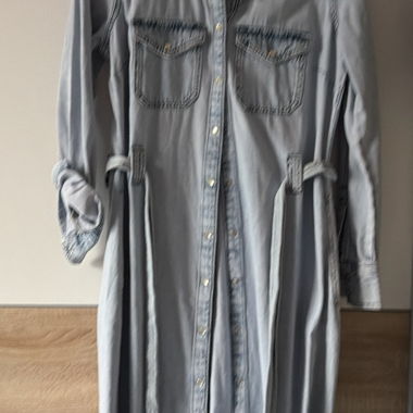 Light Denim Shirt Dress