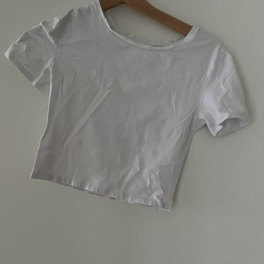 Weisses CropTop