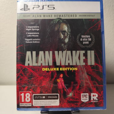 Alan Wake II Deluxe Edition PS5 SEALED new!!!