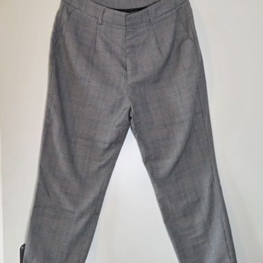 Karierte 7/8 Hose