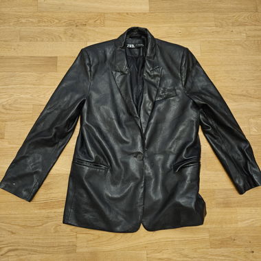 Blazer/Giacca similpelle Zara
