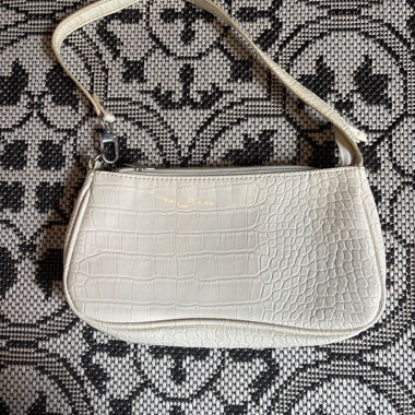 Borsa a tracolla bianca