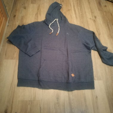 Felpa con cappuccio Blend 4XL blu