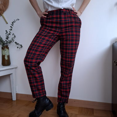 🟥Tartan trousers