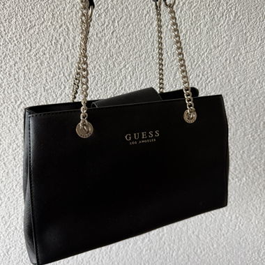 GUESS Black Tote Bag