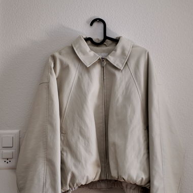 Giacca corta beige