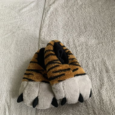 tiger hausschuhe mit ledersohlen