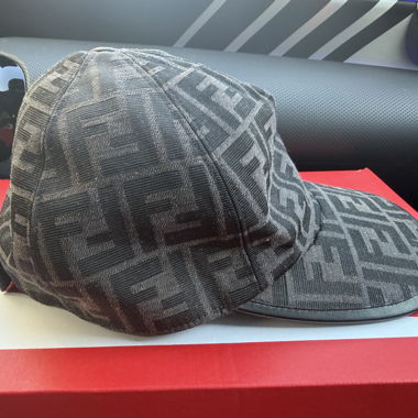 Black Fendi Cap