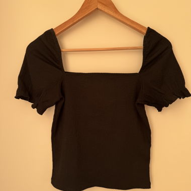 H&M Schwarzes Top XS