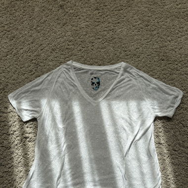 Zadig & Voltaire Y2K T-Shirt / Bluse Totenkopf
