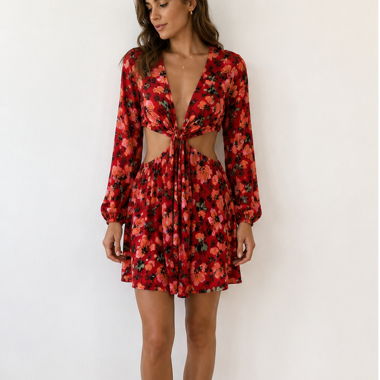 H&M Cut-Out Kleid – Neu mit Etikett – Grösse XS