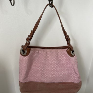 Pink Coach Schultertasche