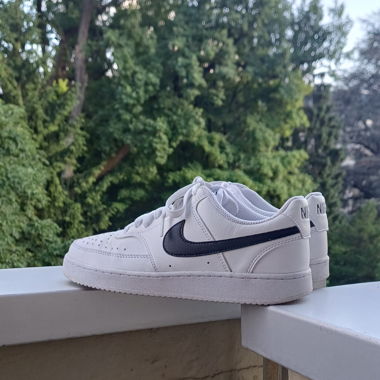 Nike Airforce bianche - Swoosh nero