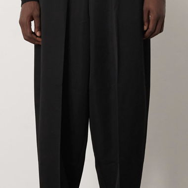 Pantaloni in tessuto neri Asos Design