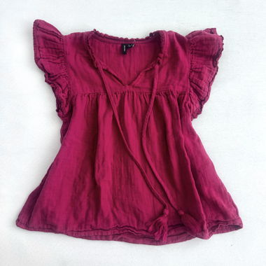Blusa scandi bordeaux